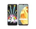 Funda Silicona Transparente para Ulefone Note Note 6 / 6P diseño Unicornio Dibujos
