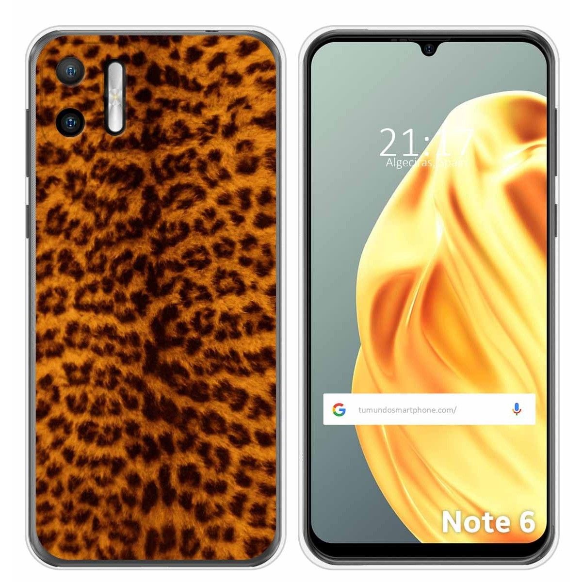 Funda Silicona para Ulefone Note Note 6 / 6P diseño Animal 03 Dibujos