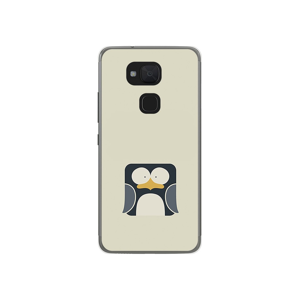 Funda Gel Tpu para Bq Aquaris V / Vs Diseño Pingüino Dibujos