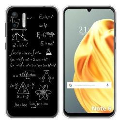 Funda Silicona para Ulefone Note Note 6 / 6P diseño Formulas Dibujos