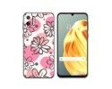 Funda Silicona Transparente para Ulefone Note Note 6 / 6P diseño Flores 09 Dibujos