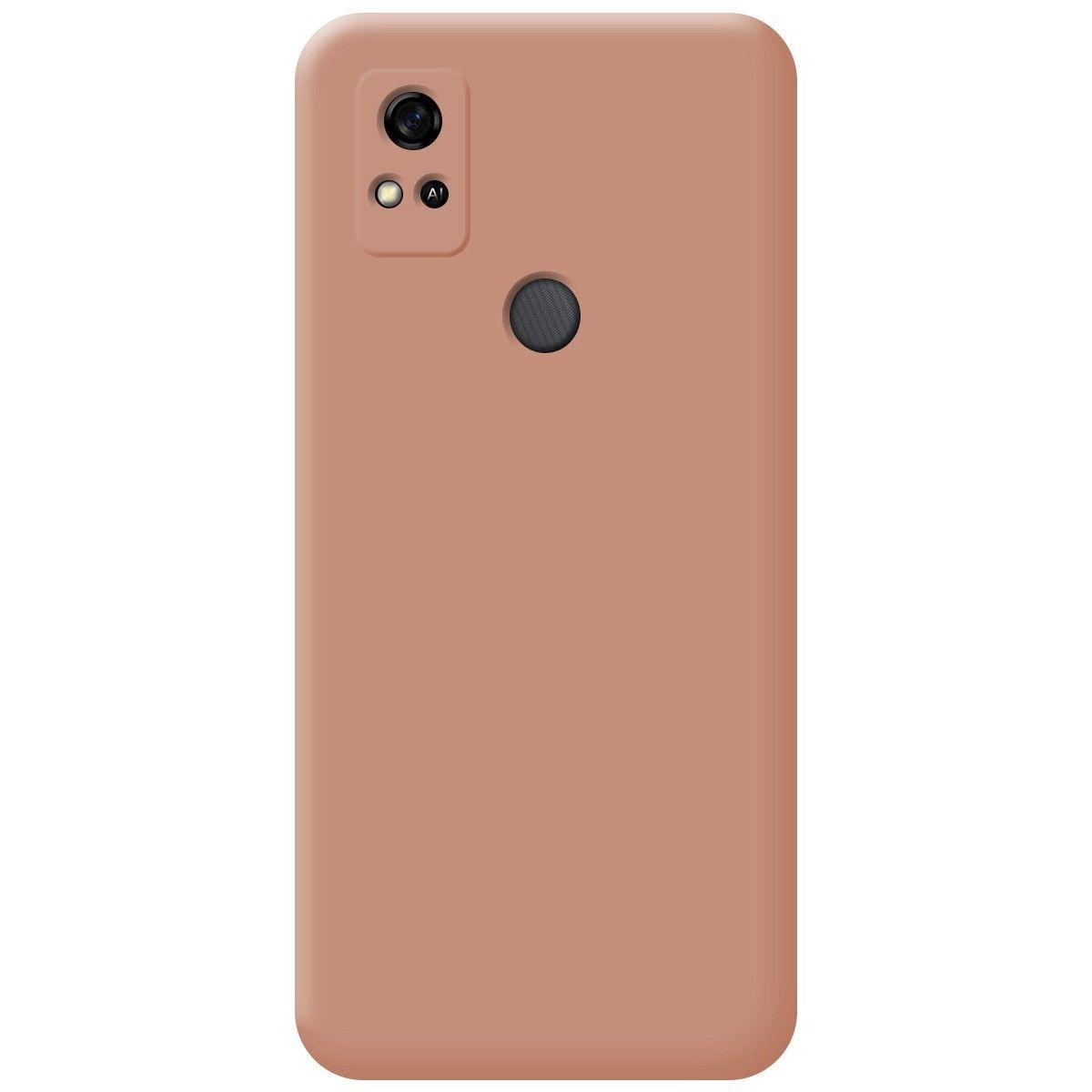 Funda Silicona Líquida Ultra Suave para ZTE Blade A31 color Rosa