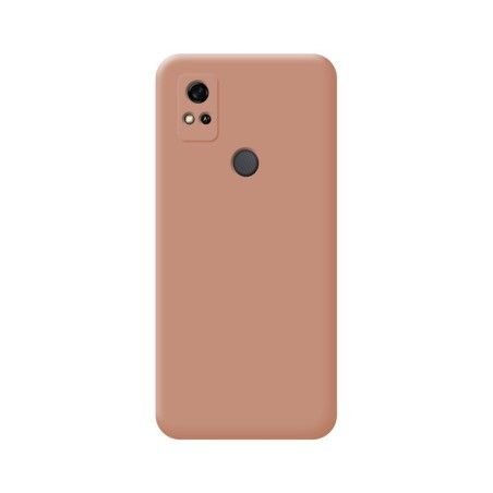 Funda Silicona Líquida Ultra Suave para ZTE Blade A31 color Rosa