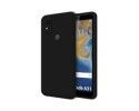 Funda Silicona Líquida Ultra Suave para ZTE Blade A31 color Negra