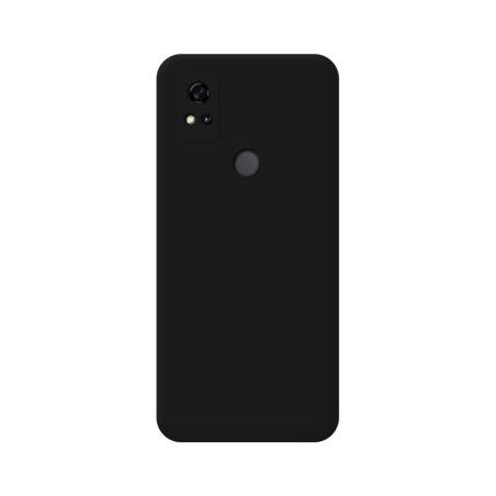 Funda Silicona Líquida Ultra Suave para ZTE Blade A31 color Negra