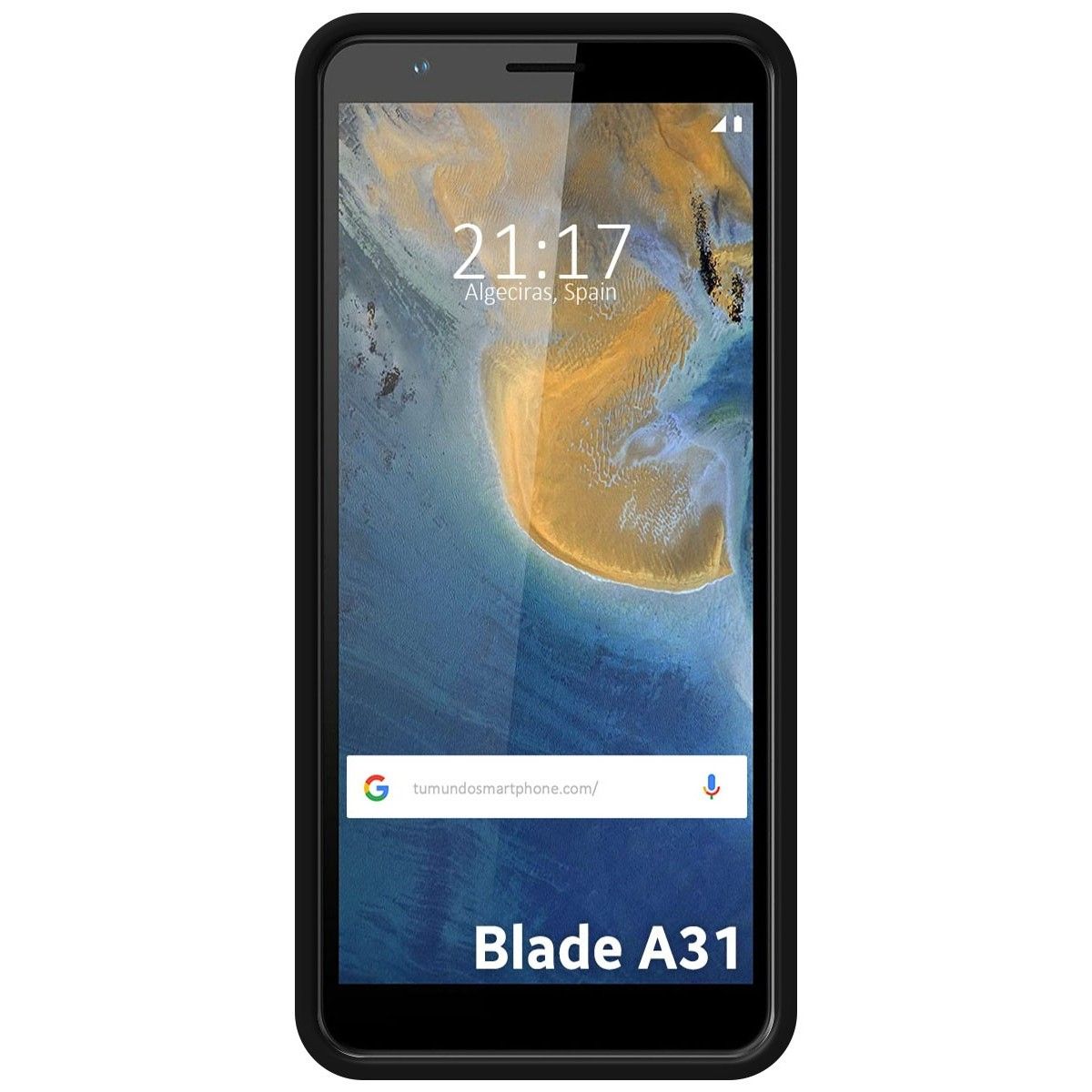 Funda Silicona Líquida Ultra Suave para ZTE Blade A31 color Negra