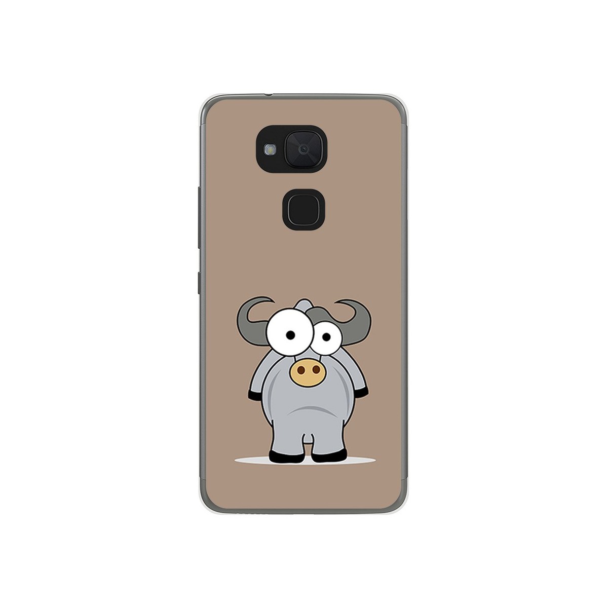 Funda Gel Tpu para Bq Aquaris V / Vs Diseño Toro Dibujos