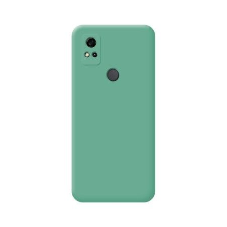 Funda Silicona Líquida Ultra Suave para ZTE Blade A31 color Verde