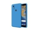 Funda Silicona Líquida Ultra Suave para ZTE Blade A31 color Azul
