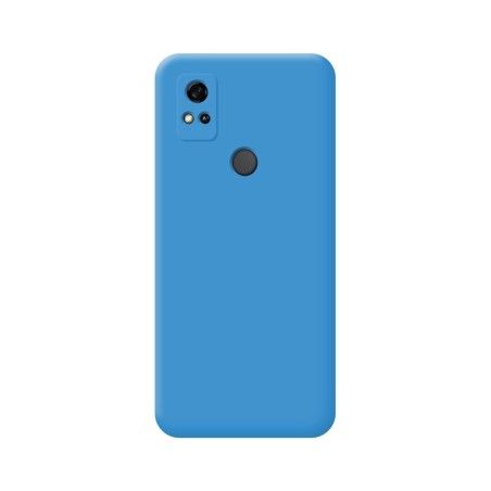 Funda Silicona Líquida Ultra Suave para ZTE Blade A31 color Azul
