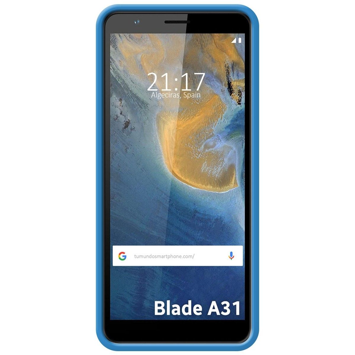 Funda Silicona Líquida Ultra Suave para ZTE Blade A31 color Azul