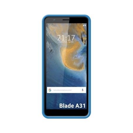 Funda Silicona Líquida Ultra Suave para ZTE Blade A31 color Azul
