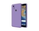 Funda Silicona Líquida Ultra Suave para ZTE Blade A31 color Morada