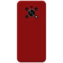 Funda Silicona Líquida Ultra Suave para Huawei Honor Magic 4 Lite color Roja 2
