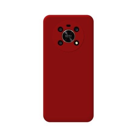 Funda Silicona Líquida Ultra Suave para Huawei Honor Magic 4 Lite color Roja