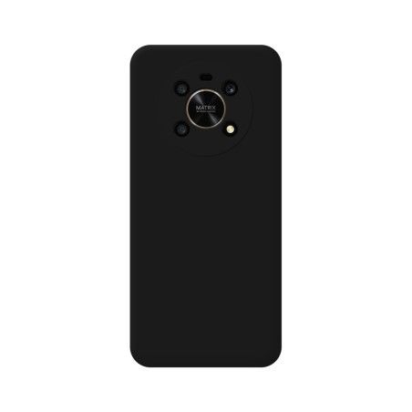Funda Silicona Líquida Ultra Suave para Huawei Honor Magic 4 Lite color Negra