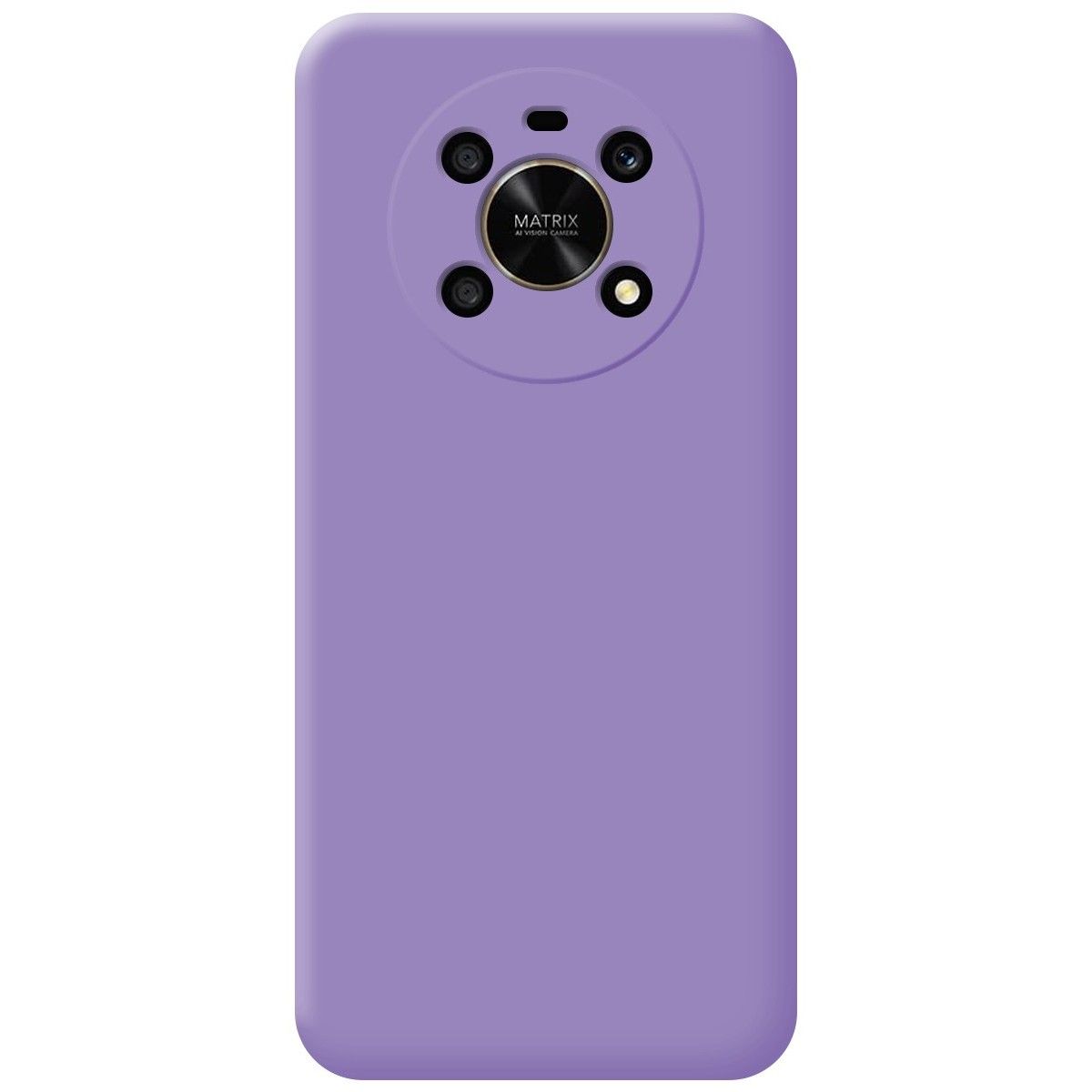Funda Silicona Líquida Ultra Suave para Huawei Honor Magic 4 Lite color Morada