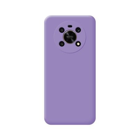 Funda Silicona Líquida Ultra Suave para Huawei Honor Magic 4 Lite color Morada