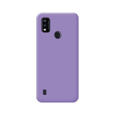 Funda Silicona Líquida Ultra Suave para ZTE Blade A51 color Morada