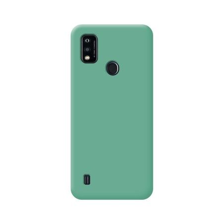 Funda Silicona Líquida Ultra Suave para ZTE Blade A51 color Verde