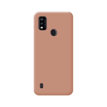 Funda Silicona Líquida Ultra Suave para ZTE Blade A51 color Rosa