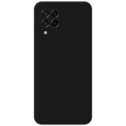 Funda Silicona Líquida Ultra Suave para Samsung Galaxy M53 5G color Negra 2