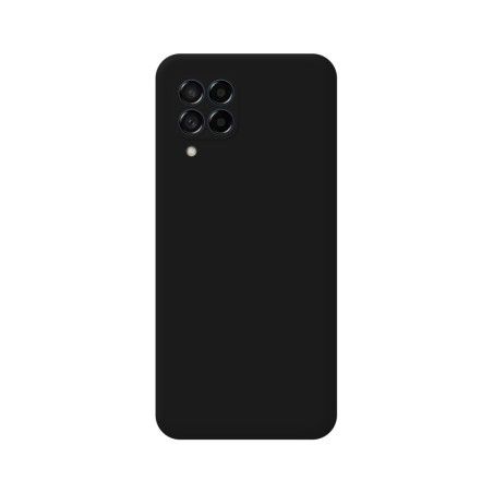 Funda Silicona Líquida Ultra Suave para Samsung Galaxy M53 5G color Negra