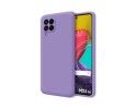 Funda Silicona Líquida Ultra Suave para Samsung Galaxy M53 5G color Morada