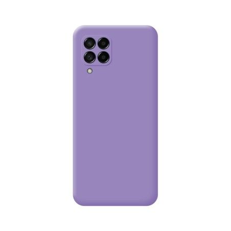 Funda Silicona Líquida Ultra Suave para Samsung Galaxy M53 5G color Morada