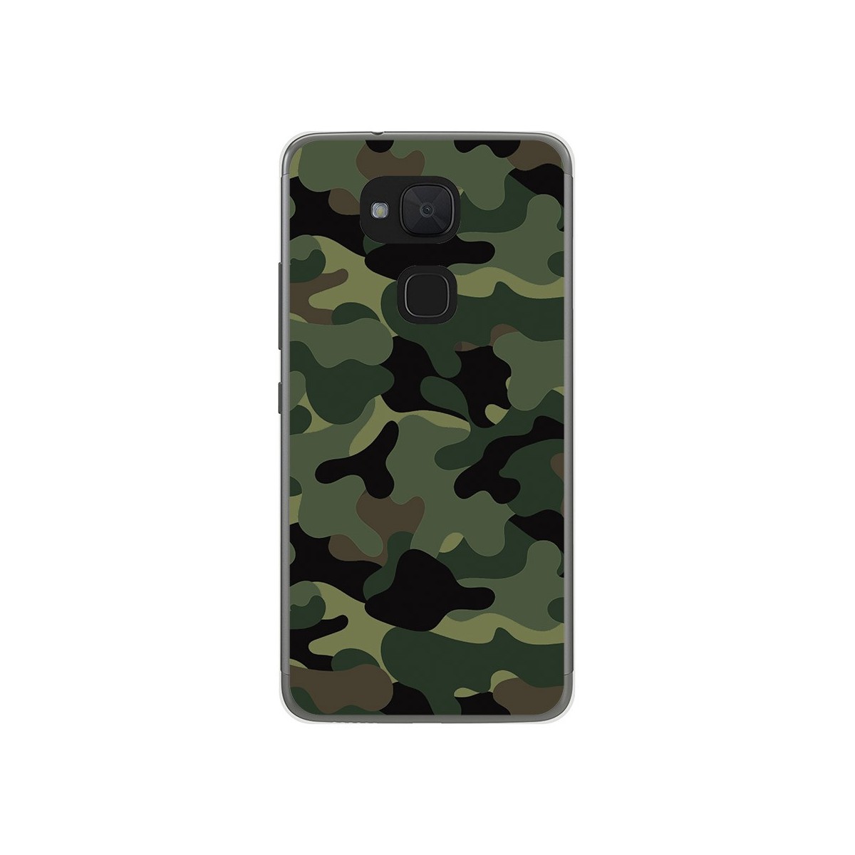 Funda Gel Tpu para Bq Aquaris V / Vs Diseño Camuflaje Dibujos