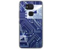 Funda Gel Tpu para Bq Aquaris V / Vs Diseño Circuito Dibujos