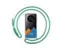 Personaliza tu Funda Colgante Transparente para Huawei Honor Magic 4 Lite con Cordon Verde Agua Dibujo Personalizada