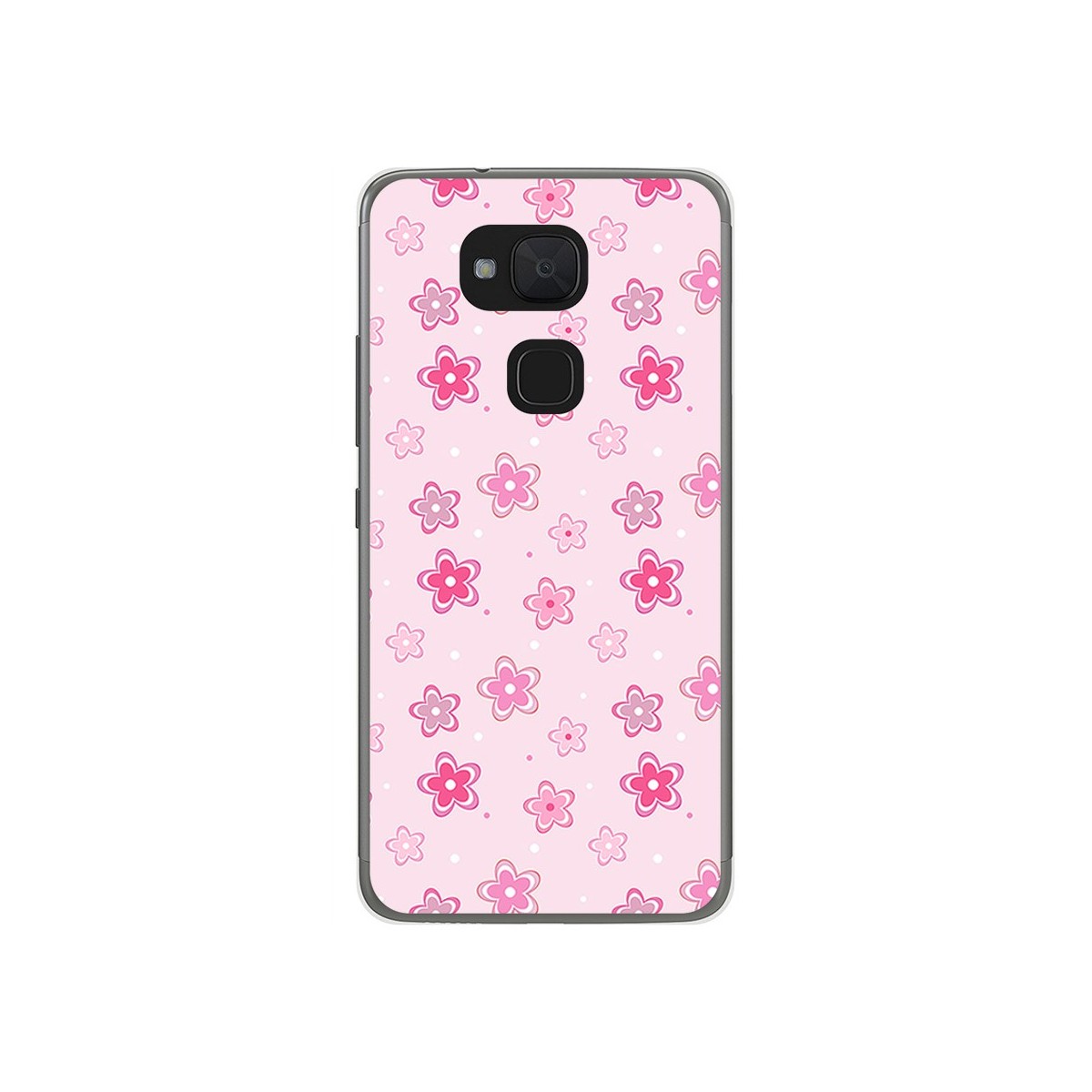 Funda Gel Tpu para Bq Aquaris V / Vs Diseño Flores Dibujos