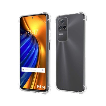 Funda Silicona Antigolpes Transparente para Xiaomi Poco F4 5G