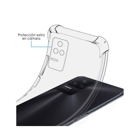 Funda Silicona Antigolpes Transparente para Xiaomi Poco F4 5G