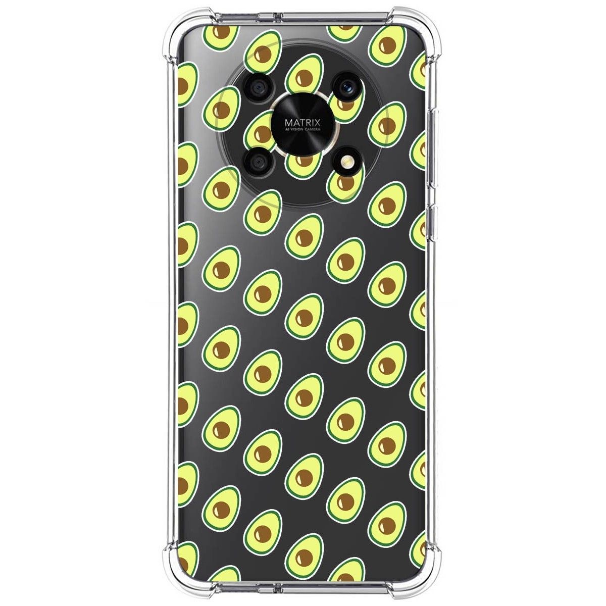Funda Silicona Antigolpes para Honor Magic 4 Lite diseño Aguacate Dibujos