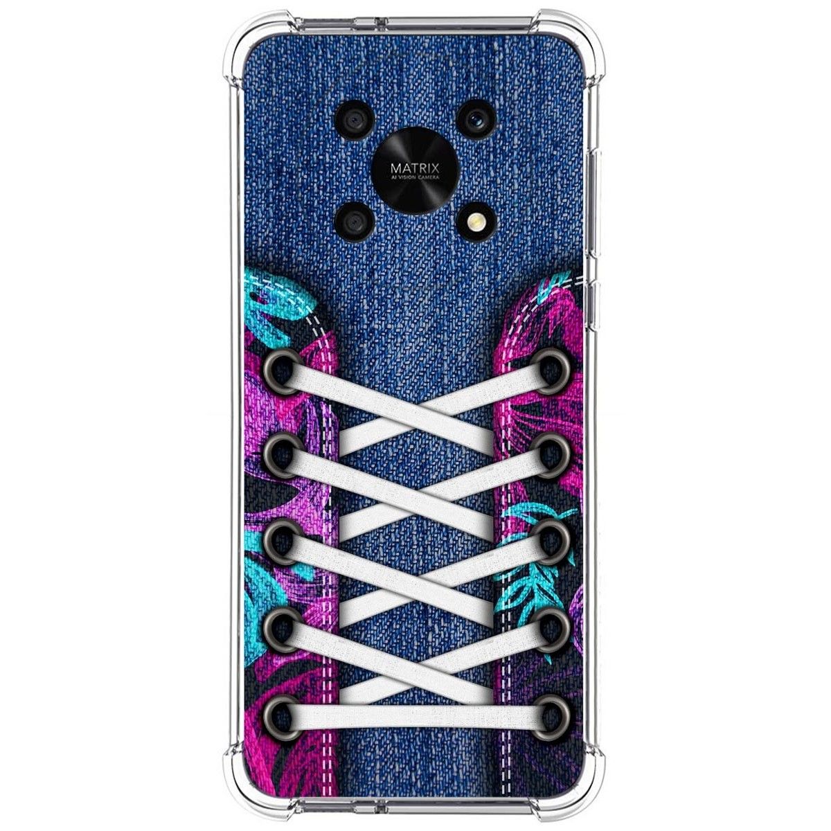 Funda Silicona Antigolpes para Honor Magic 4 Lite diseño Zapatillas 06 Dibujos