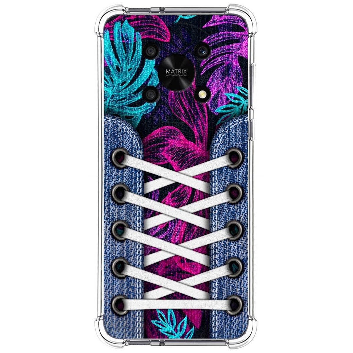 Funda Silicona Antigolpes para Honor Magic 4 Lite diseño Zapatillas 07 Dibujos