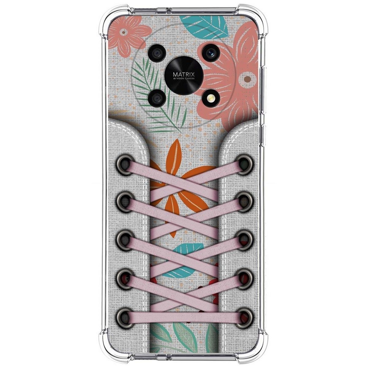 Funda Silicona Antigolpes para Honor Magic 4 Lite diseño Zapatillas 09 Dibujos