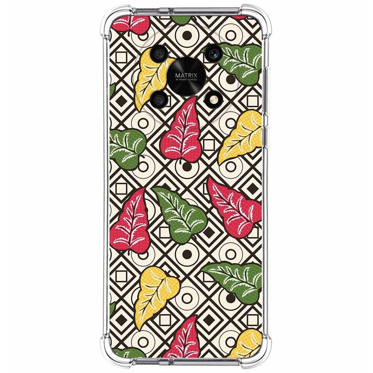 Funda Silicona Antigolpes para Honor Magic 4 Lite diseño Flores 11 Dibujos