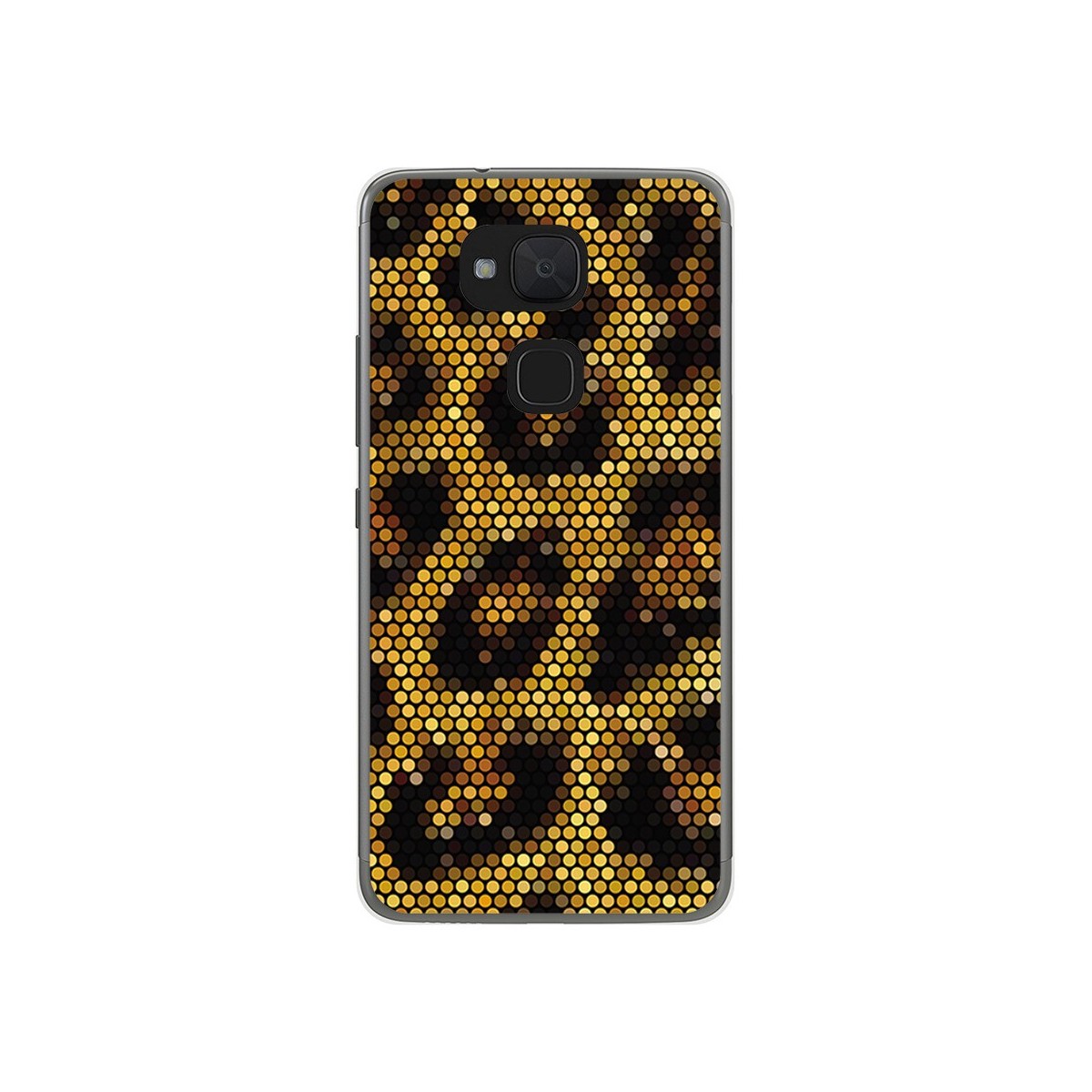Funda Gel Tpu para Bq Aquaris V / Vs Diseño Leopardo Dibujos