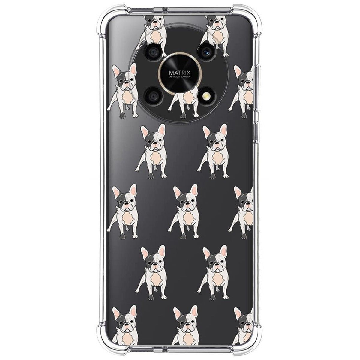 Funda Silicona Antigolpes para Honor Magic 4 Lite diseño Perros 12 Dibujos