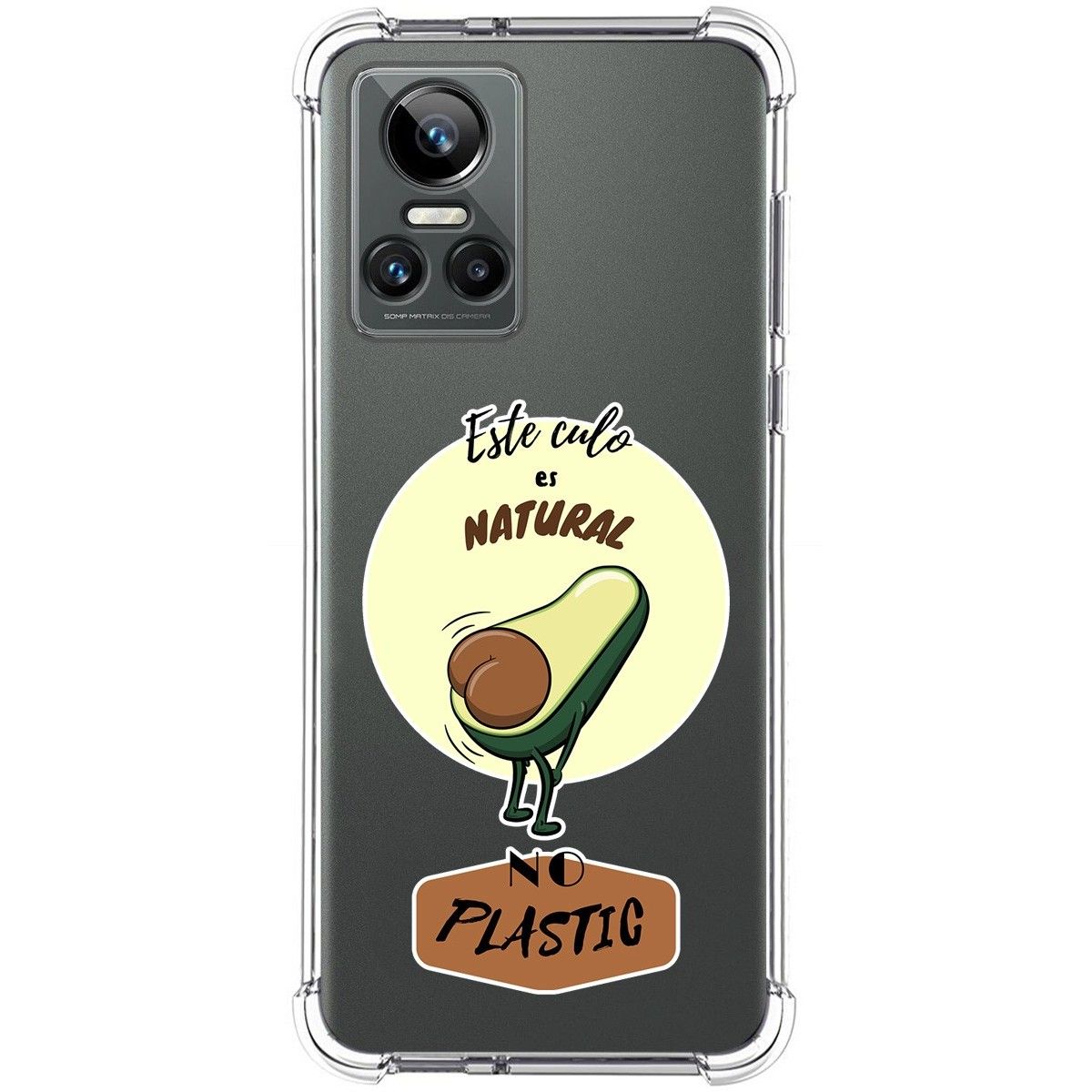 Funda Silicona Antigolpes para Realme GT Neo 3 5G diseño Culo Natural Dibujos