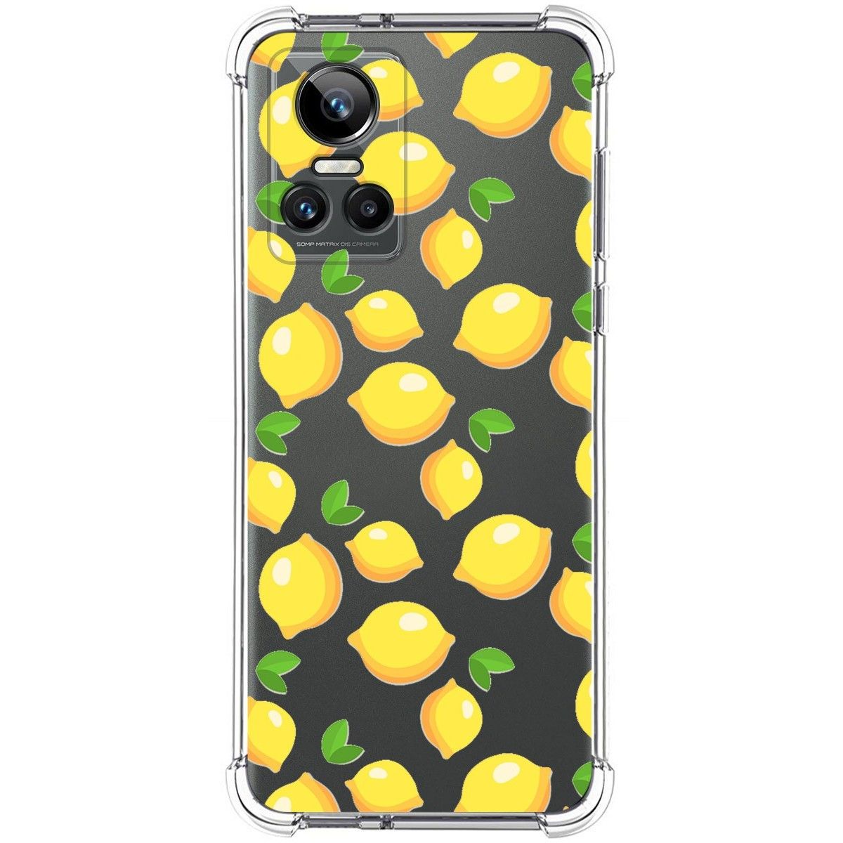 Funda Silicona Antigolpes para Realme GT Neo 3 5G diseño Limones Dibujos