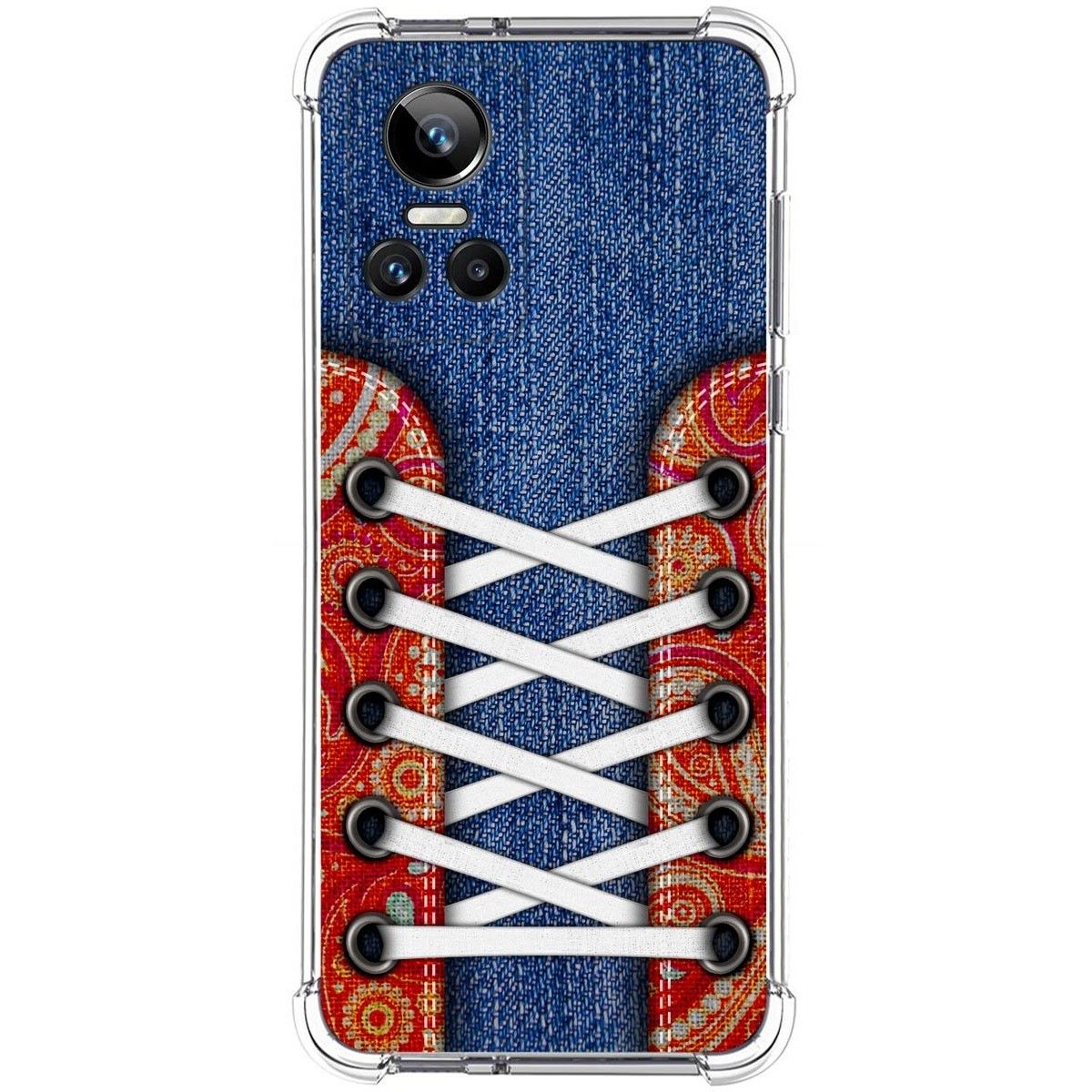 Funda Silicona Antigolpes para Realme GT Neo 3 5G diseño Zapatillas 11 Dibujos