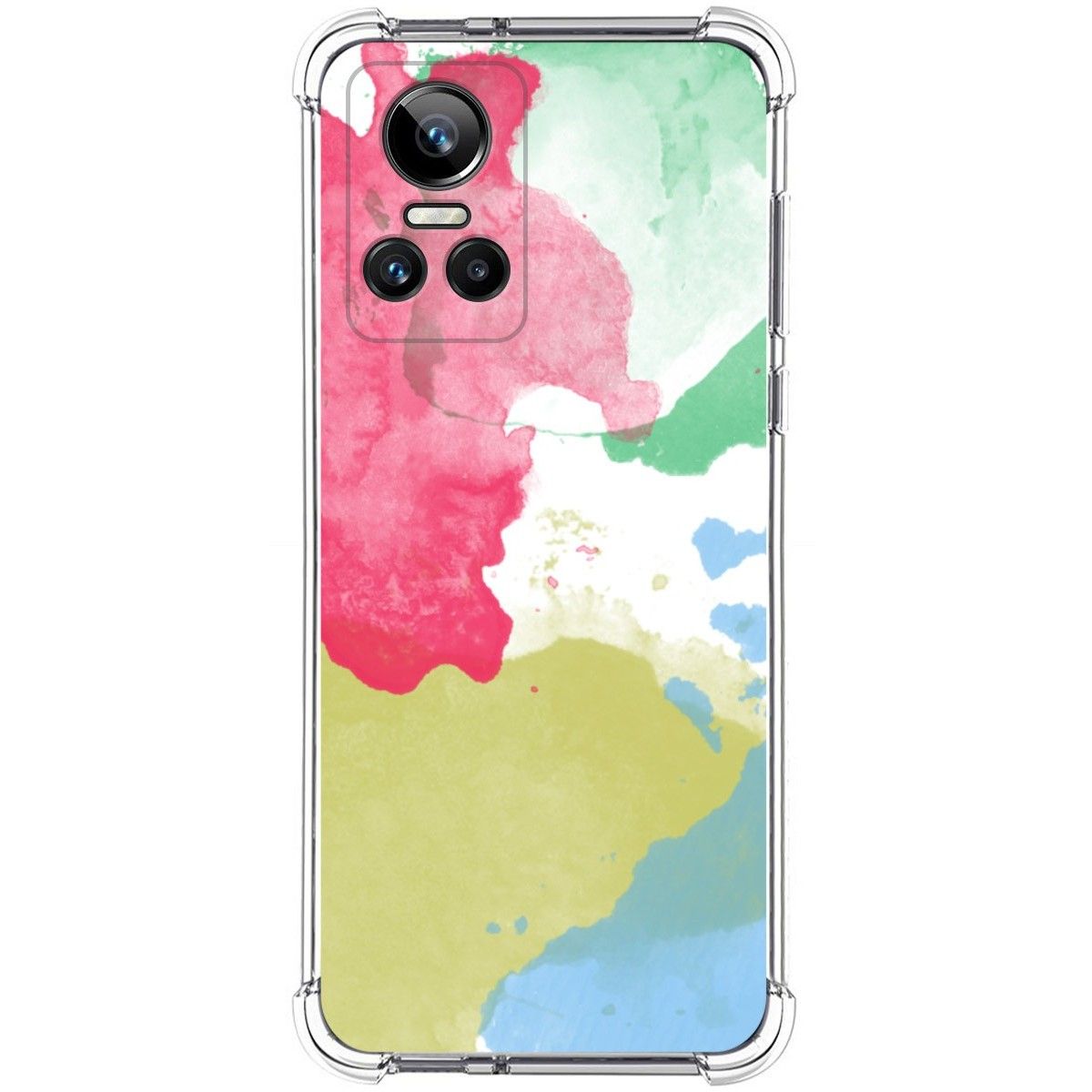 Funda Silicona Antigolpes para Realme GT Neo 3 5G diseño Acuarela 02 Dibujos