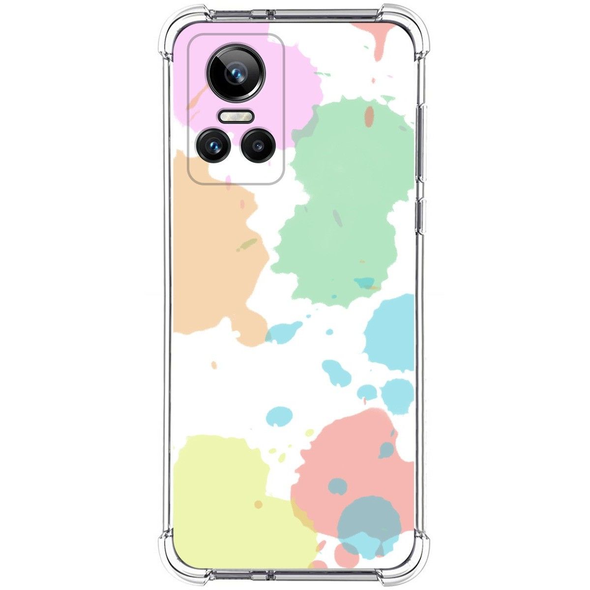 Funda Silicona Antigolpes para Realme GT Neo 3 5G diseño Acuarela 05 Dibujos