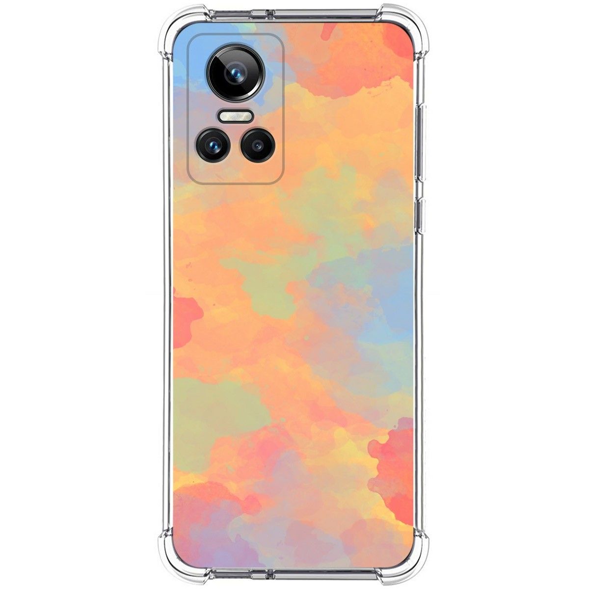 Funda Silicona Antigolpes para Realme GT Neo 3 5G diseño Acuarela 08 Dibujos