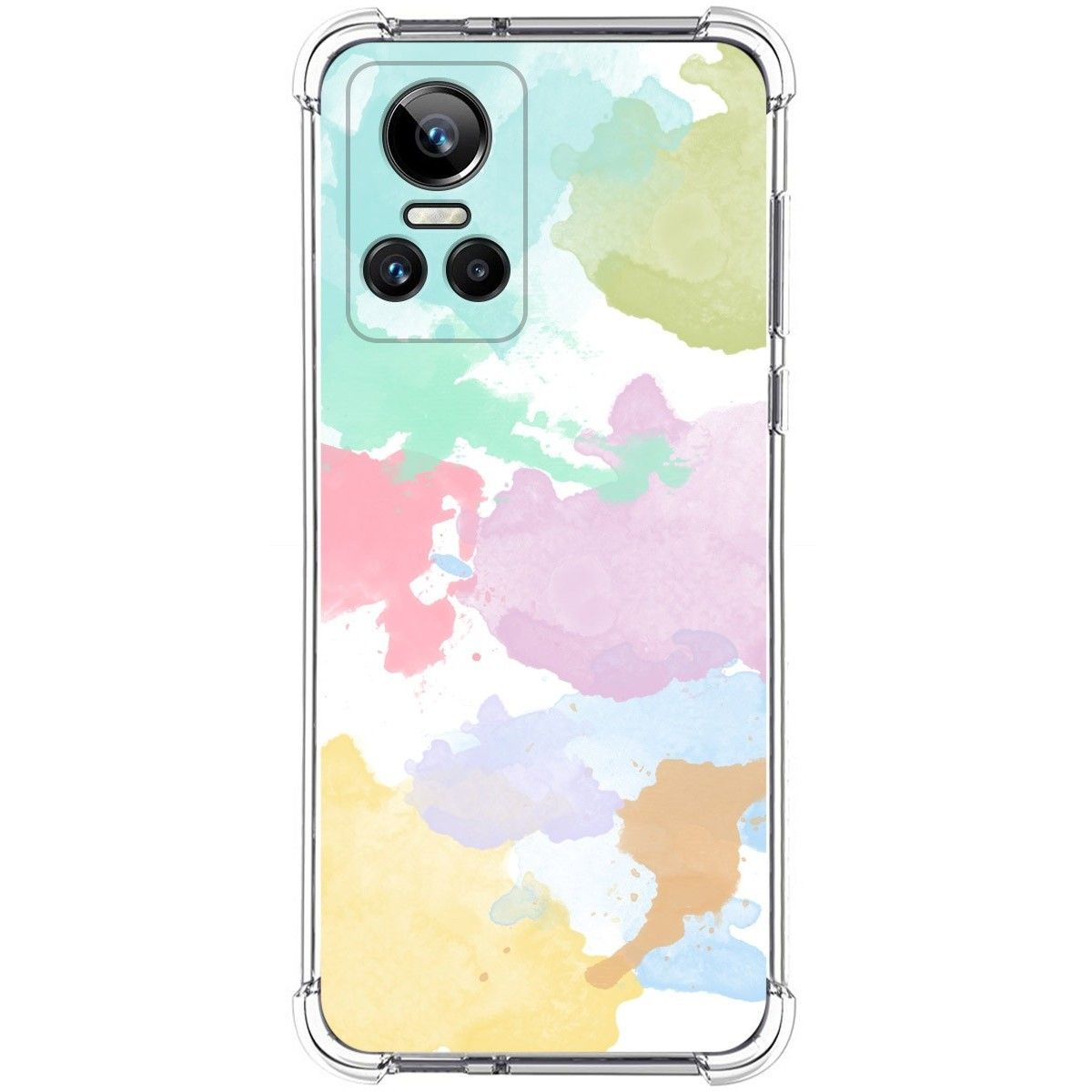 Funda Silicona Antigolpes para Realme GT Neo 3 5G diseño Acuarela 11 Dibujos