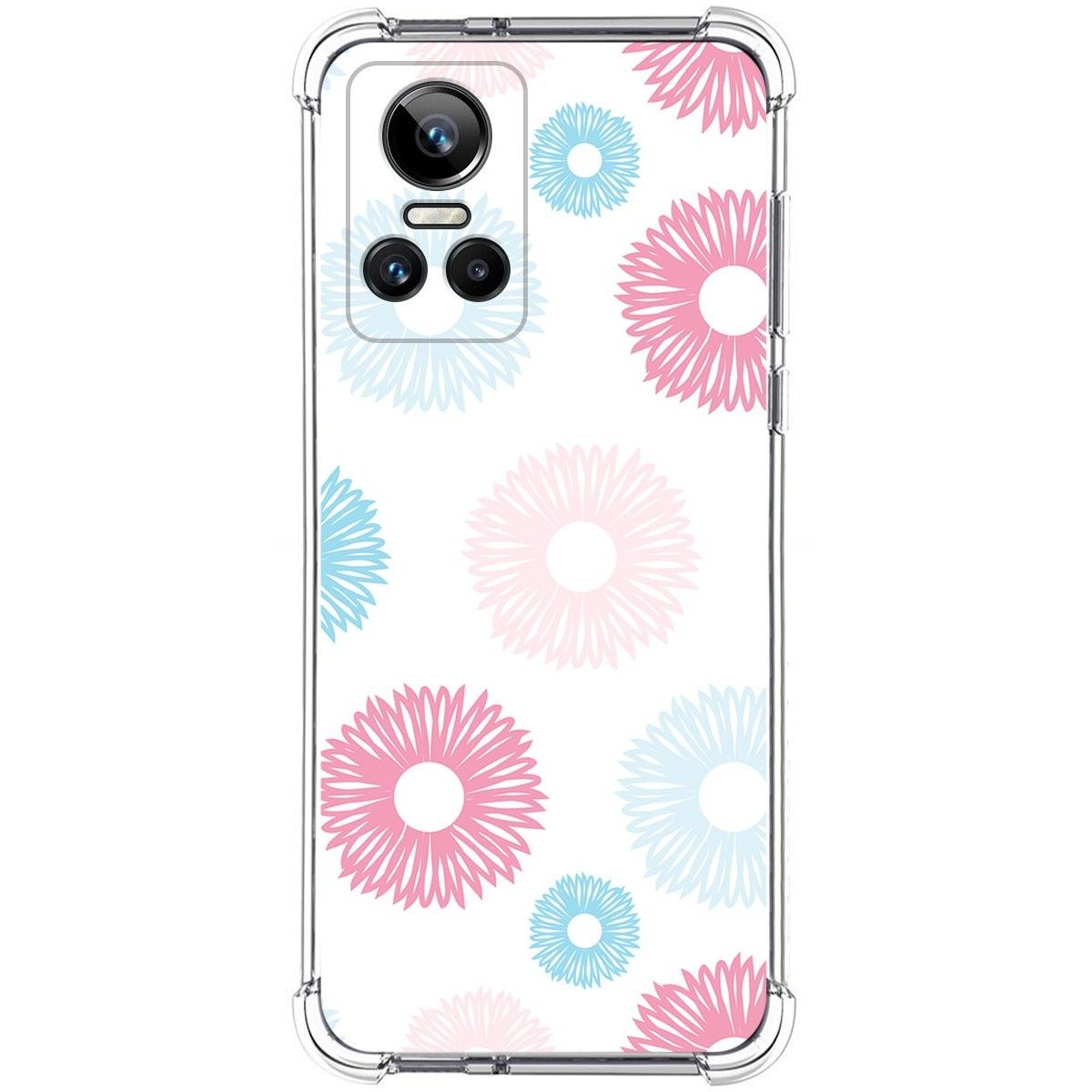 Funda Silicona Antigolpes para Realme GT Neo 3 5G diseño Flores 06 Dibujos